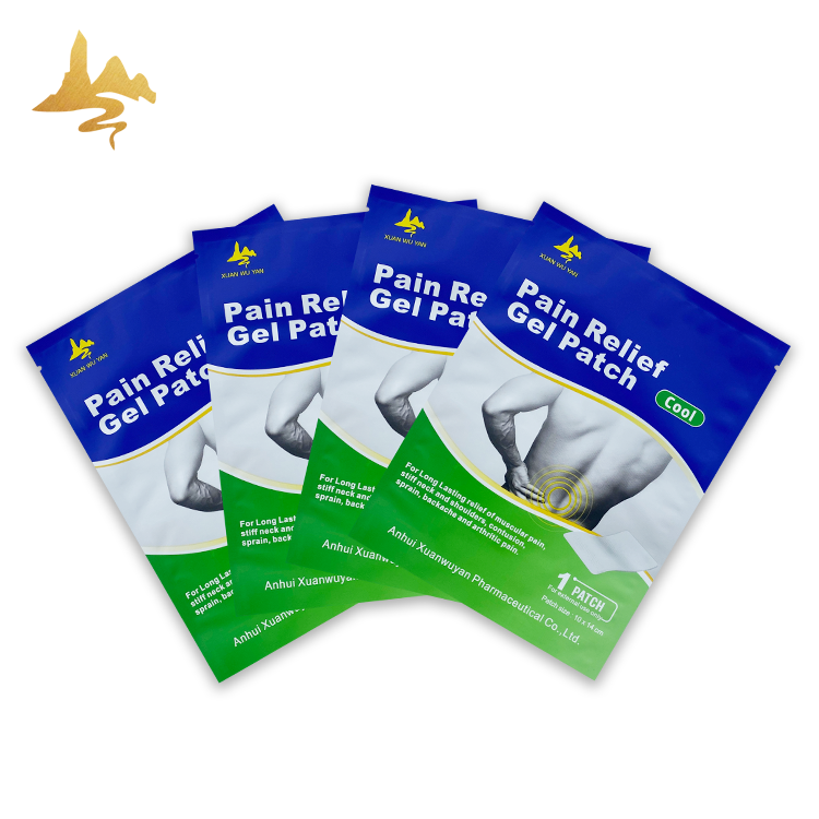 XWY-2021,Cool Pain Relief Gel Patch (4 patches per bag)