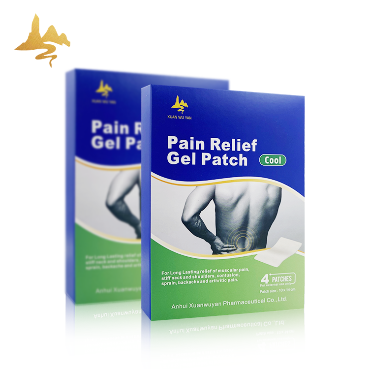 XWY-2021,Cool Pain Relief Gel Patch (4 patches per bag)