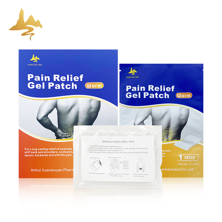 XWY-2022,Warm Pain Relief Gel Patch (4 patches per bag)