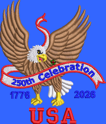 Embroidered Shirt - USA 250 Years Celebrating
