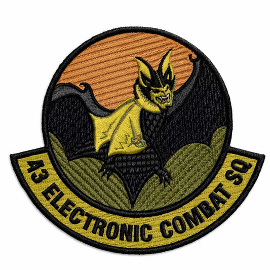 43 Electronic Combat Squadron patch